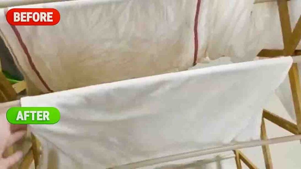 Finished How To Whiten White Clothes That Turned Yellow, a completed DIY project