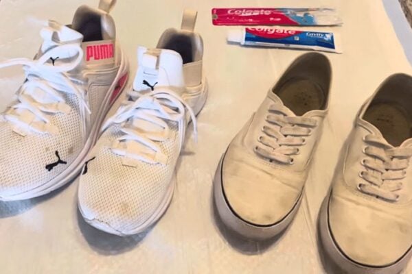 How to Whiten White Shoes