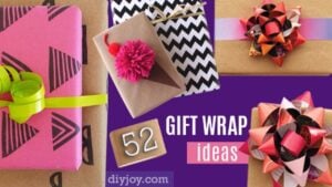 52 Creative Gift Wrapping, homemade and freshly served