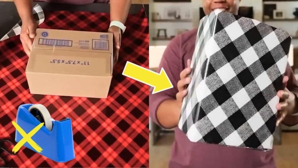 How to Wrap Gifts With No Tape, homemade and freshly served