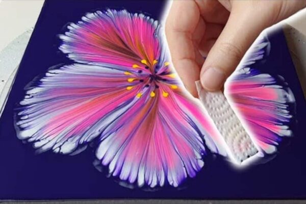 Finished Incredible Way to Paint Beautiful Petals, a completed DIY project
