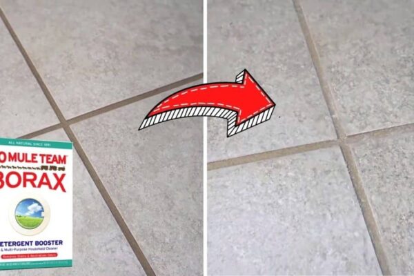 Finished Inexpensive DIY Grout Cleaning Hack, a completed DIY project
