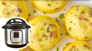 Instant Pot Starbucks Egg Bites Copycat, homemade and freshly served