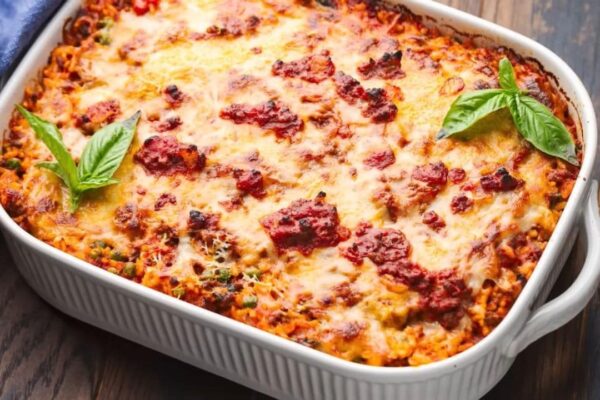Incredibly Delicious Unknown Italian Rice Dish, homemade and freshly served