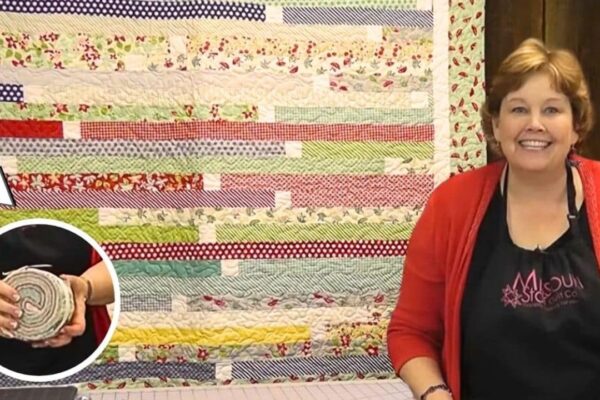 Jelly Roll Race 2 Quilt With Jenny Doan, homemade and freshly served