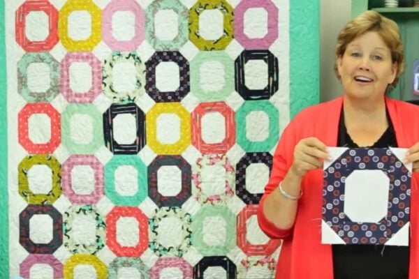 Finished Jump Ring Quilt With Jenny Doan, a completed DIY project