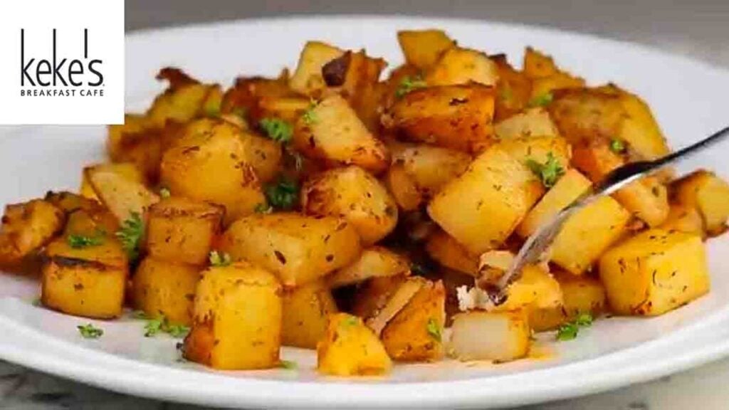 Keke's Inspired Breakfast Potatoes, homemade and freshly served