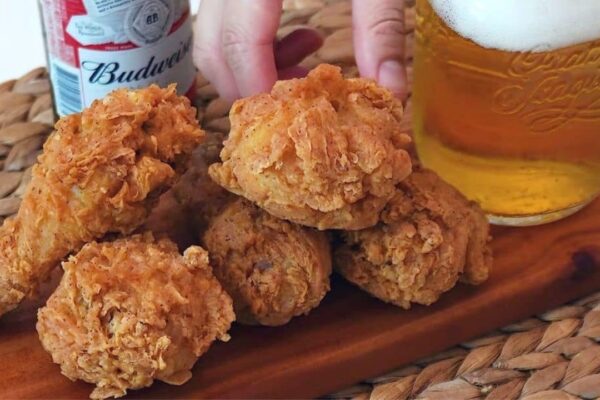 KFC Style Fried Chicken, homemade and freshly served