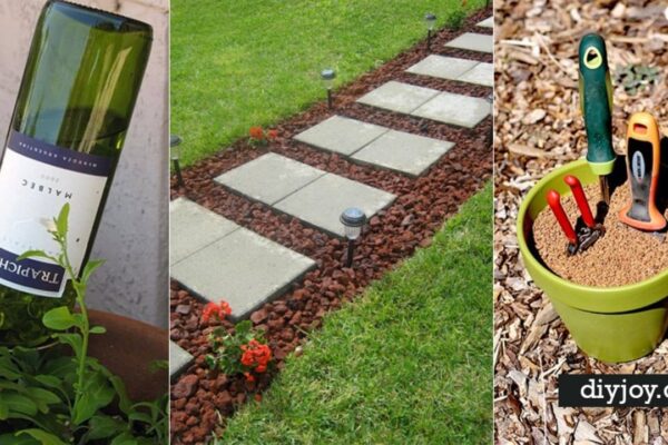 Finished 29 DIY Landscaping and Yard Hacks, a completed DIY project