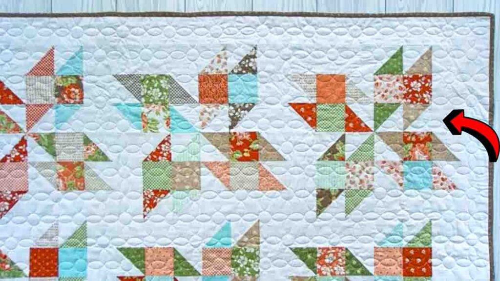 Layer Cake Latte Shortcut Quilt, homemade and freshly served