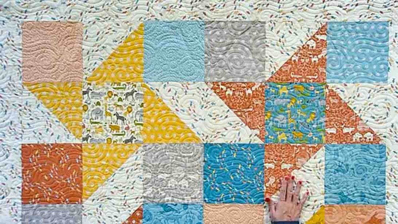 Layer Cake Shake Shortcut Quilt Tutorial - DIY Joy