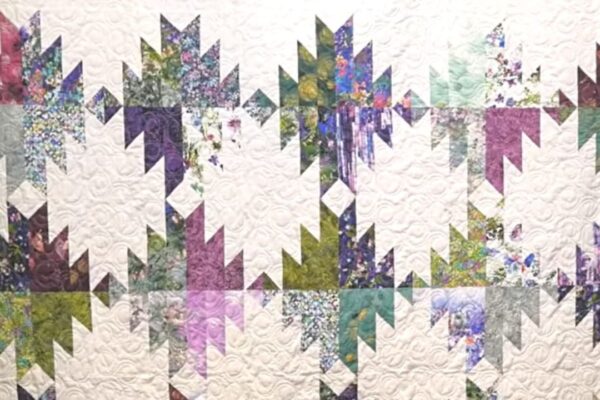 Layer Cakes Grand Adventures Quilt, homemade and freshly served