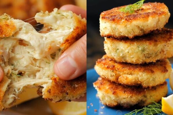 Leftover Chicken Patties, homemade and freshly served