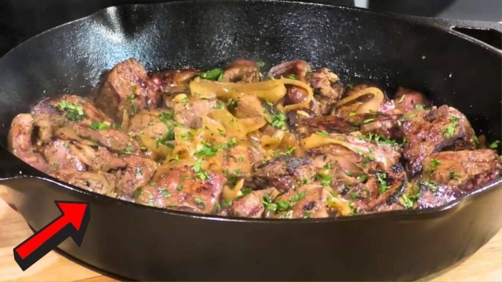 Ultimate Liver and Onions, homemade and freshly served