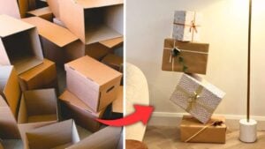Finished Magic Floating Christmas Gifts, a completed DIY project