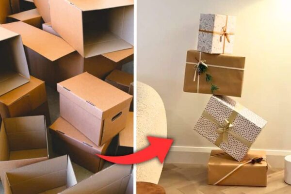 Finished Magic Floating Christmas Gifts, a completed DIY project