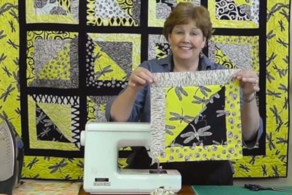 Finished Magic Square Quilt With Jenny Doan, a completed DIY project