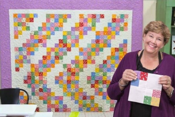 Finished Make a 4 x 4 Quilt With Jenny Doan, a completed DIY project