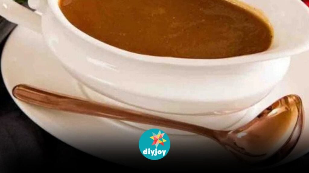 Make-Ahead Christmas Gravy, homemade and freshly served