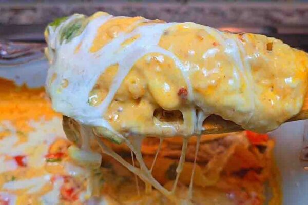 Marry Me Enchiladas, homemade and freshly served
