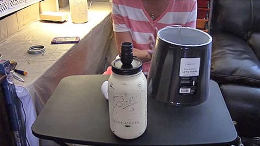Finished Make This Adorable Mason Jar Lamp In Just 3 Steps, a completed DIY project