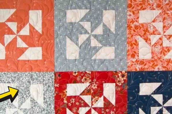 Finished Medal of Honor Quilt Pattern, a completed DIY project