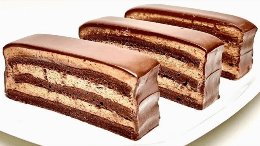 Melts in Your Mouth Chocolate Cake, homemade and freshly served