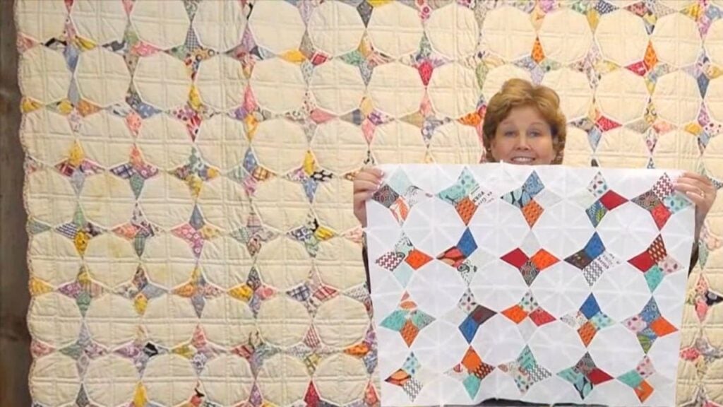 Finished Mini Periwinkle Quilt With Jenny Doan, a completed DIY project