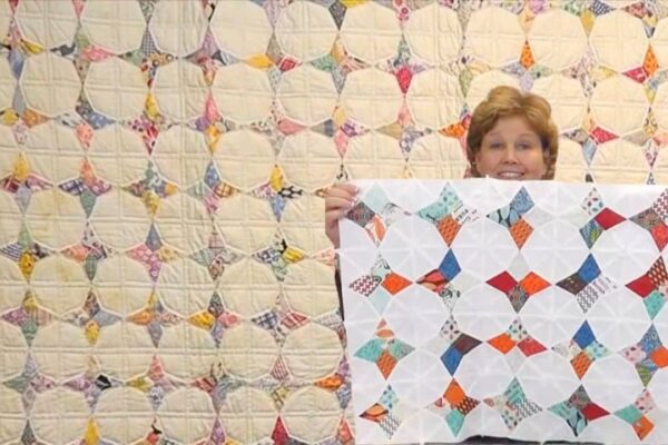 Finished Mini Periwinkle Quilt With Jenny Doan, a completed DIY project