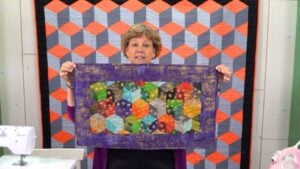 Finished Mini Rhombus Table Runner With Jenny Doan, a completed DIY project