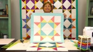 Finished Missouri Star Quilt Block With Jenny Doan, a completed DIY project
