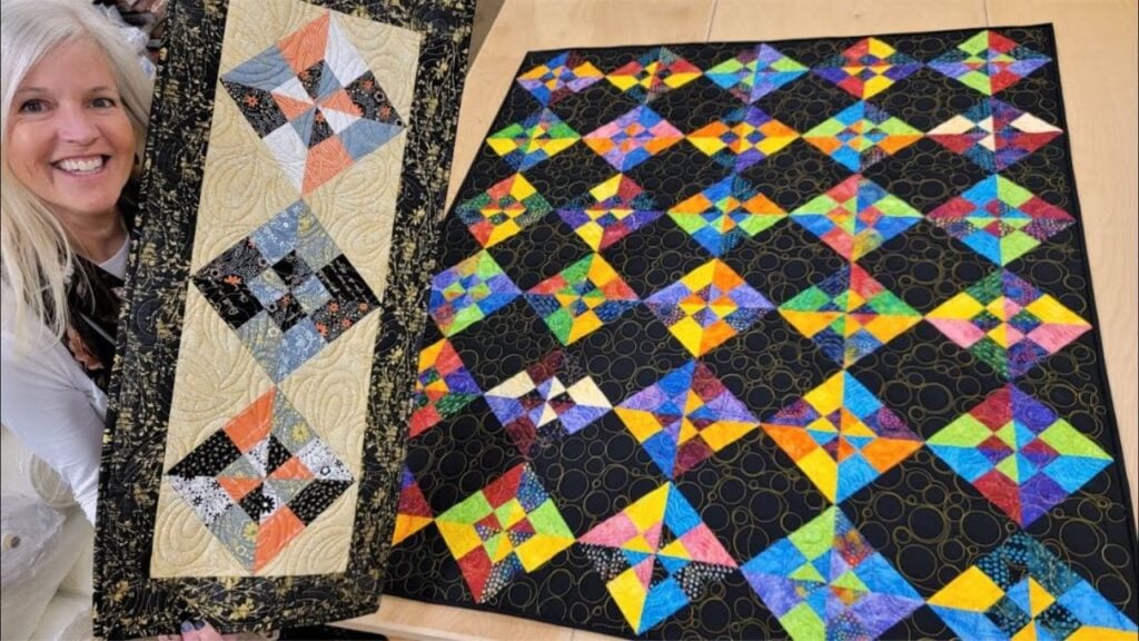 Finished Mix and Match Quilt, a completed DIY project