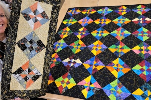 Finished Mix and Match Quilt, a completed DIY project