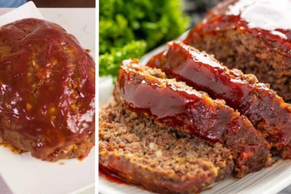 Momma’s Secret Meatloaf, homemade and freshly served