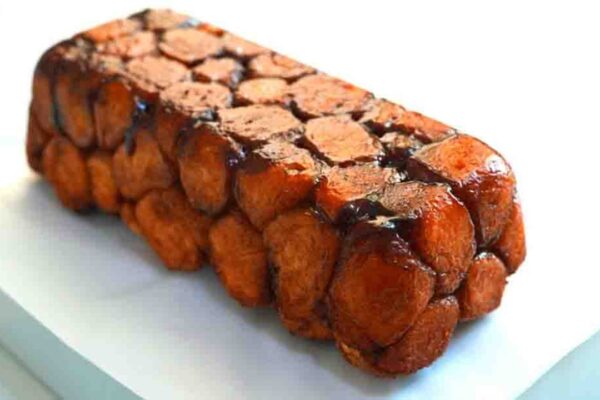 Monkey Bread Loaf, homemade and freshly served