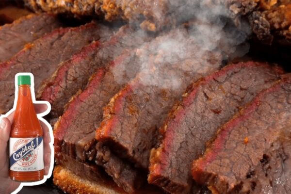 Nashville Hot Fried Brisket, homemade and freshly served