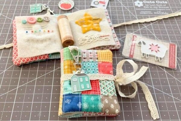 Finished Needle Book With Pockets, a completed DIY project