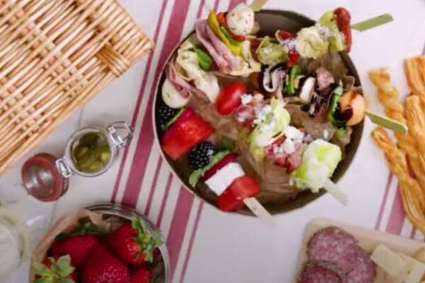 8 Unique New Year Party Skewers, homemade and freshly served