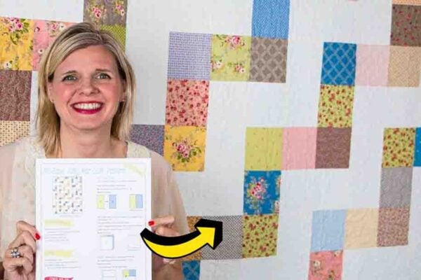 Finished No-Bake Jolly Bar Shortcut Quilt, a completed DIY project