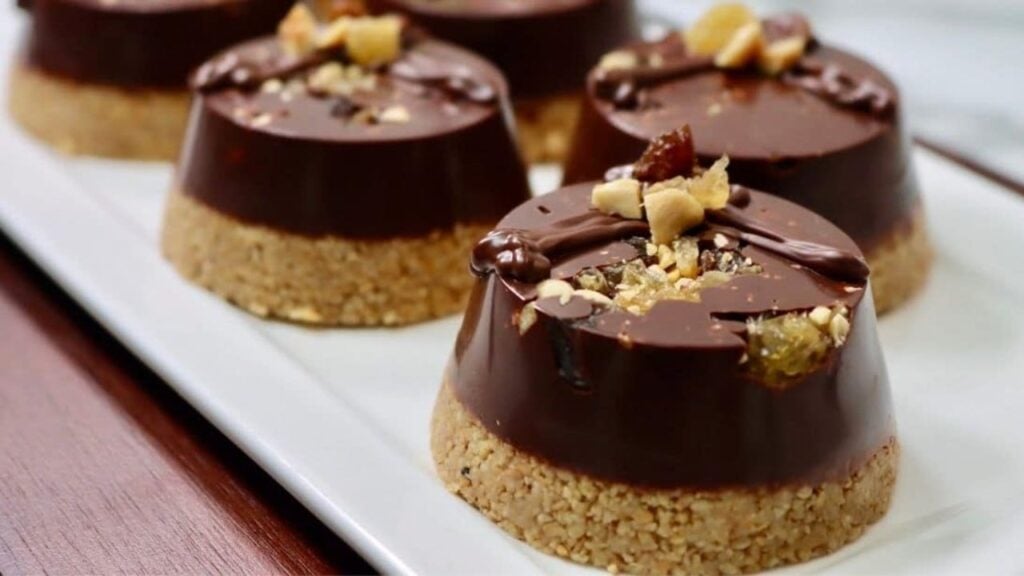 No-Bake New Year’s Eve Dessert, homemade and freshly served