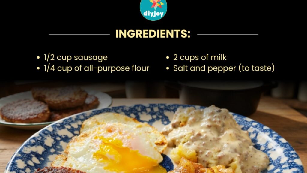 Tips for Making the Best Sausage Gravy, homemade and freshly served