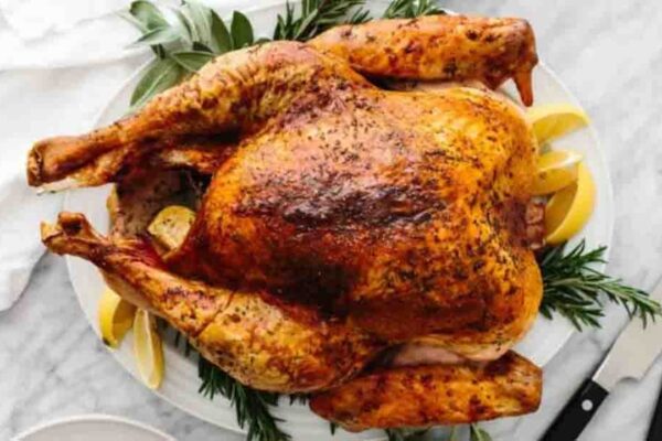 No-Fail Thanksgiving Turkey, homemade and freshly served