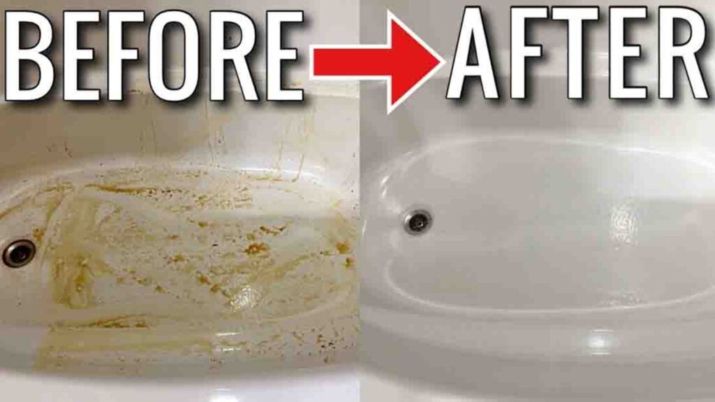 Finished No-Scrub Bathtub Cleaning Hack, a completed DIY project
