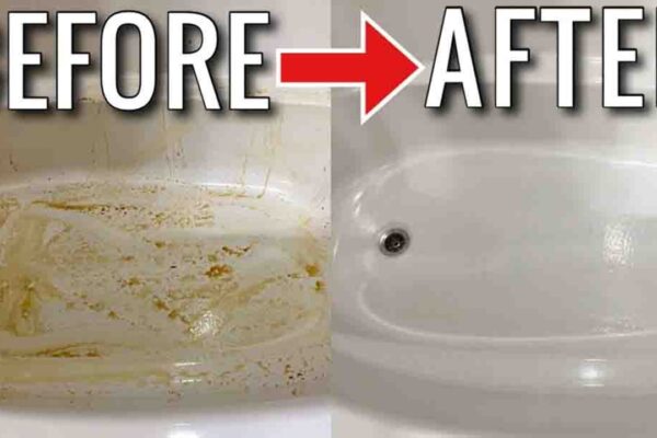 Finished No-Scrub Bathtub Cleaning Hack, a completed DIY project
