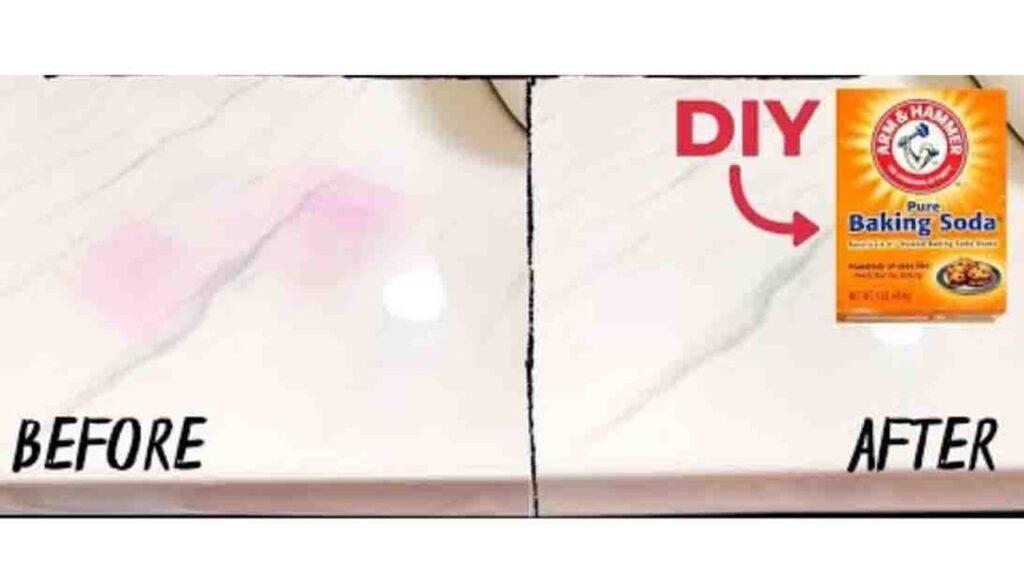 Finished No-Scrub Stain Removal From White Countertops, a completed DIY project