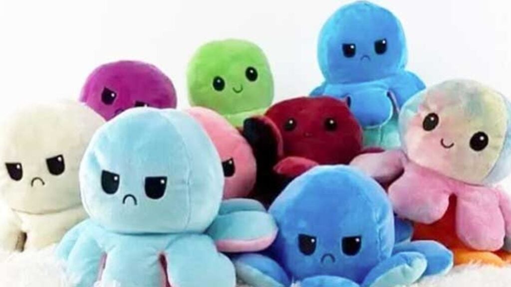 Finished DIY TikTok Viral Octopus Flip Plush, a completed DIY project