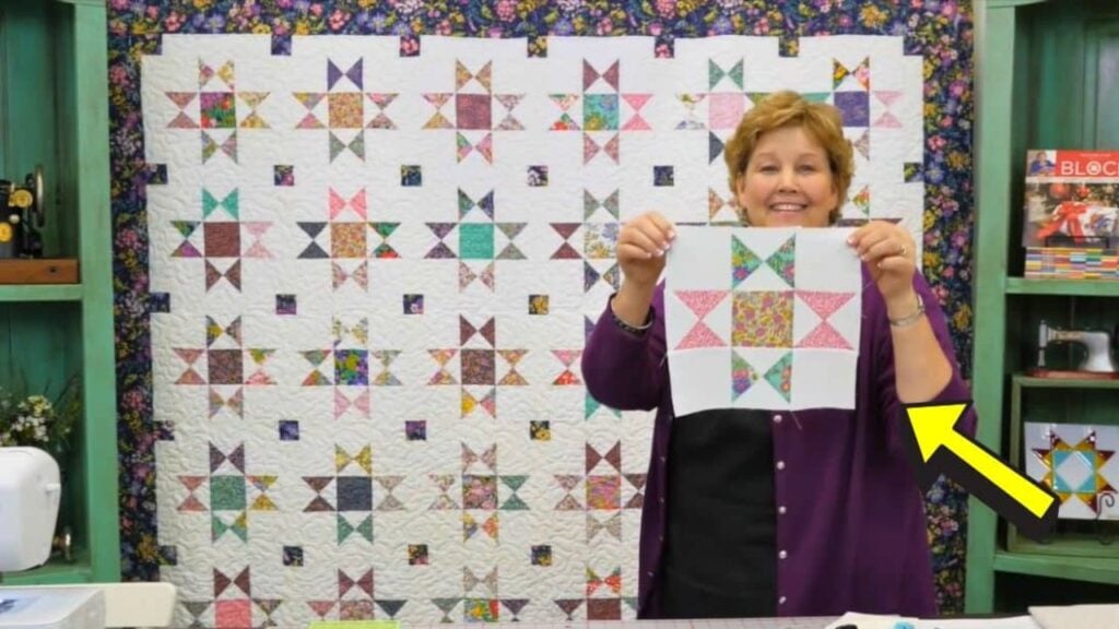 Finished Ohio Star Quilt With Jenny Doan, a completed DIY project
