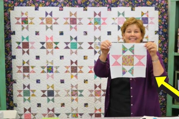 Finished Ohio Star Quilt With Jenny Doan, a completed DIY project