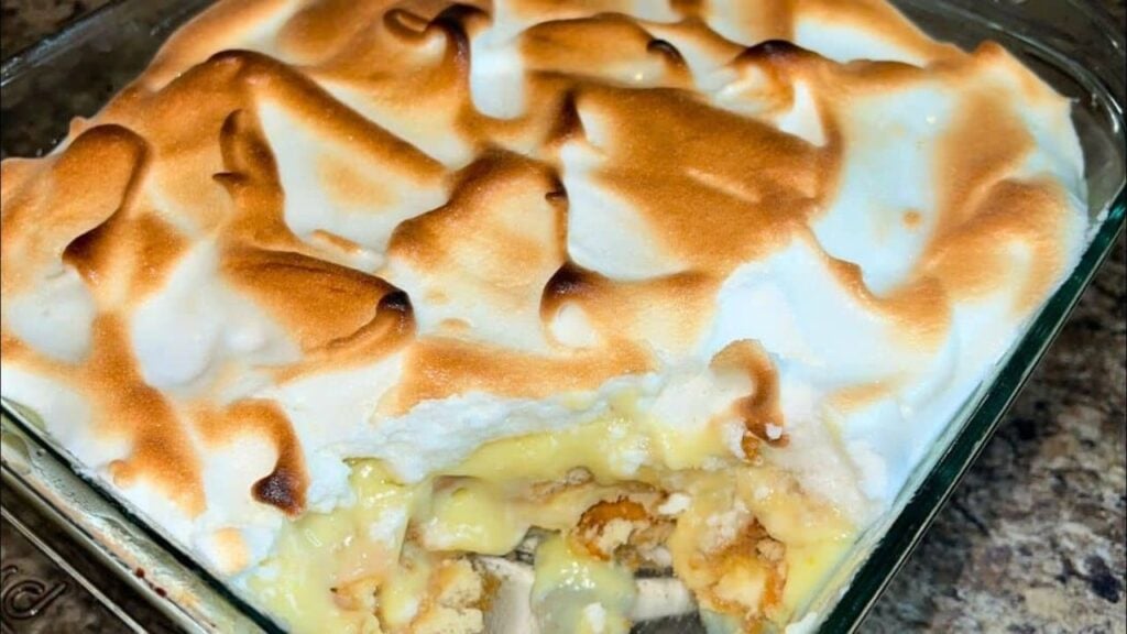 Old School Homemade Banana Pudding, homemade and freshly served