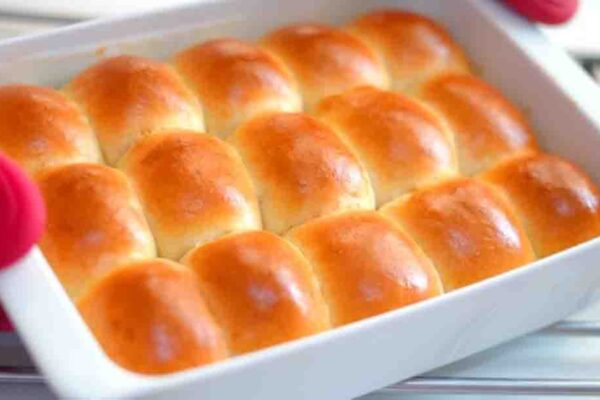 One-Hour Dinner Rolls, homemade and freshly served